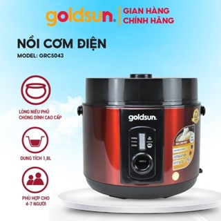 Nồi cơm điện goldsun GRC5043 - lòng niêu phủ chống dính cao cấp dung tích 1.8L