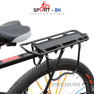 (Sale) Ba Ga Xe Đạp, Gác Baga xe đạp điện Sport kim loại tổng hợp Nhôm Bắt Cốt Yên thời thượng chắc khỏe - BK11