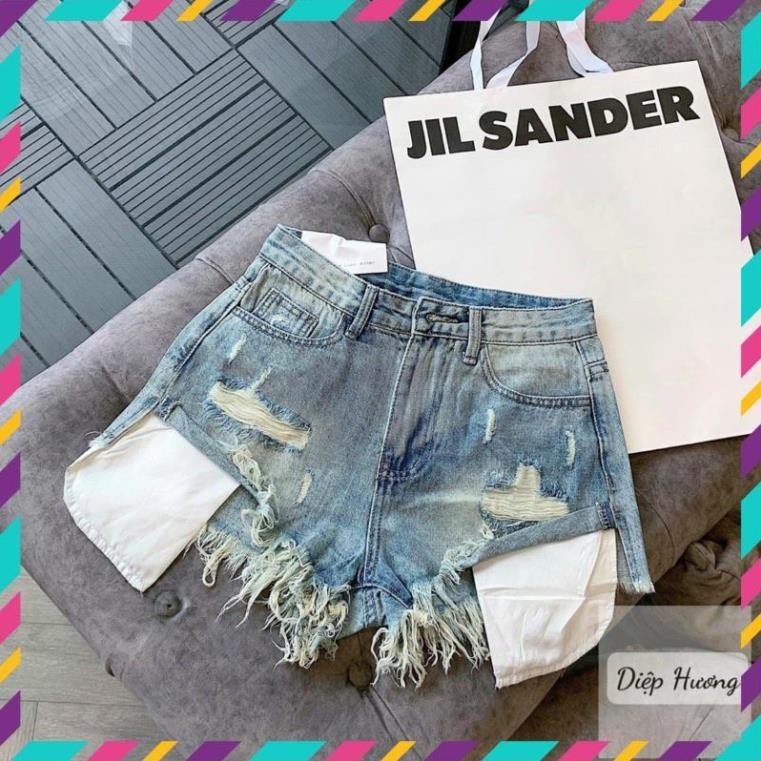 Quần short jean rách túi lòi cực hot QC , vyanh fashion