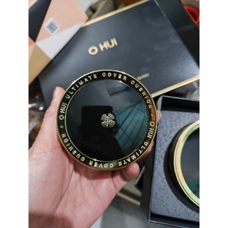 Hộp Chính Phấn nước Ohui đen che phủ tốt chống nắng cao