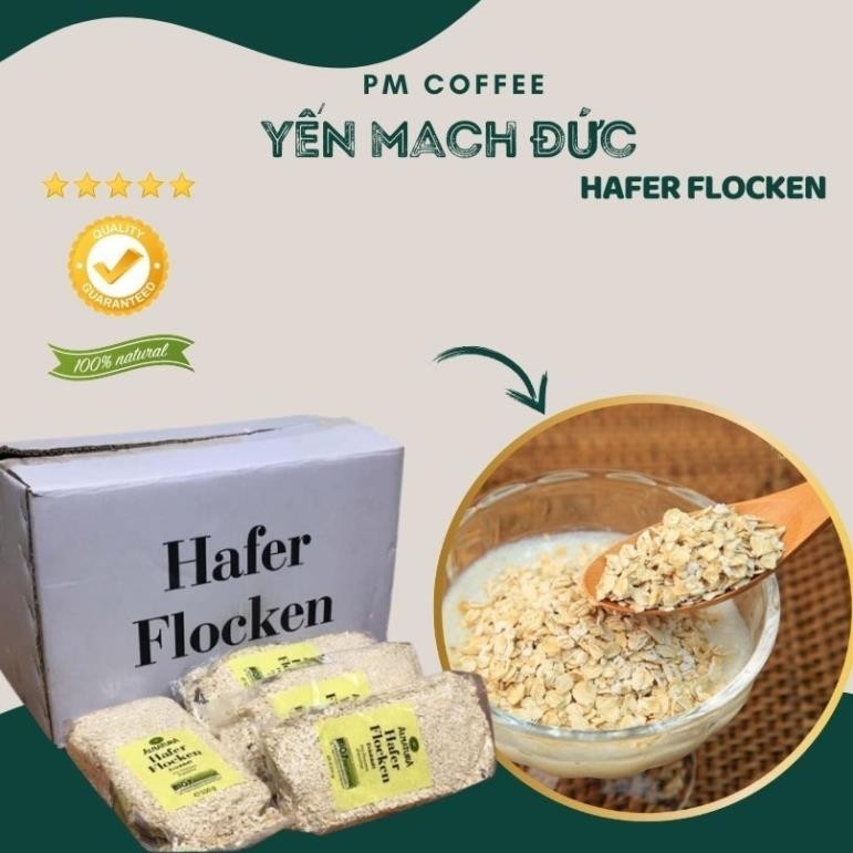 Yến Mạch  Hafer Flocken Đức  PM - 500Gram