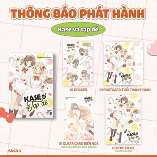 Sách - Kase và tạp dề (Truyện tranh GL) - AMAK