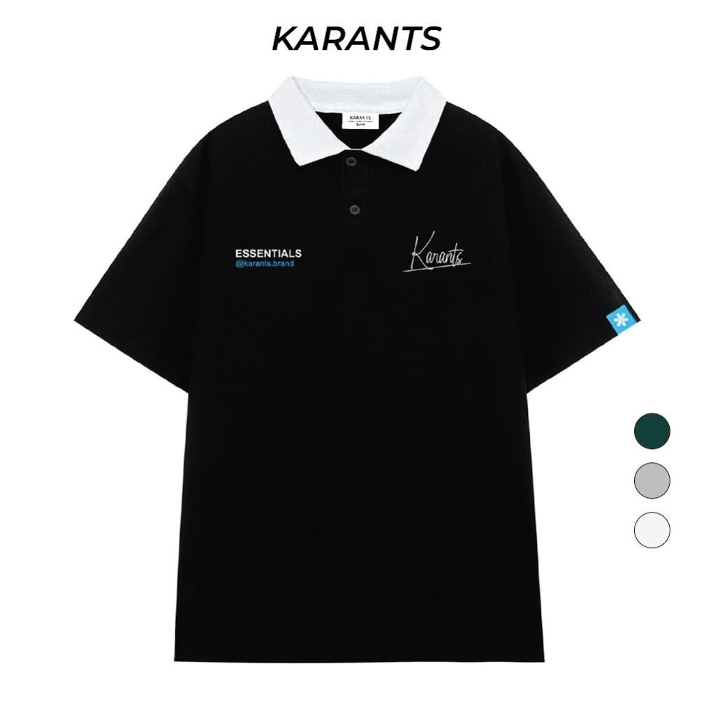  Áo Polo Local Brand in Karants Essentials Polo Shirt Premium namm nữ măc đều đep Moda.Kang 