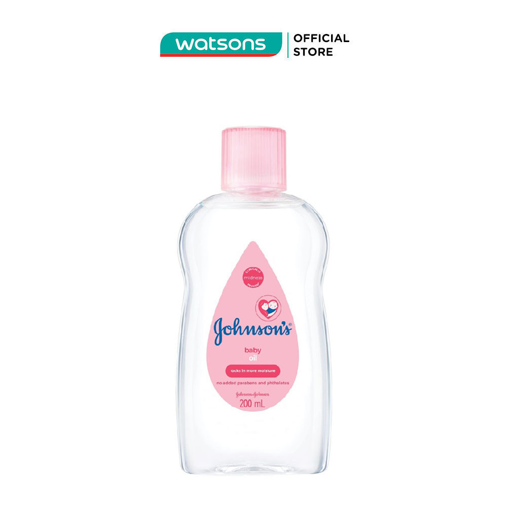 Dầu Massage & Dưỡng ẩm Johnson's Baby 200ml