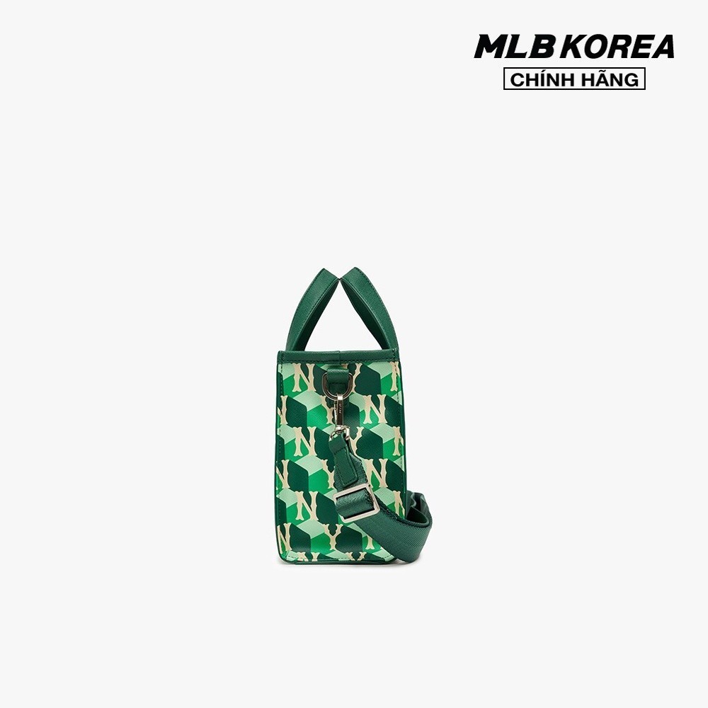 MLB - Túi tote chữ nhật Cube Monogram Small 3AORS022N-50GND