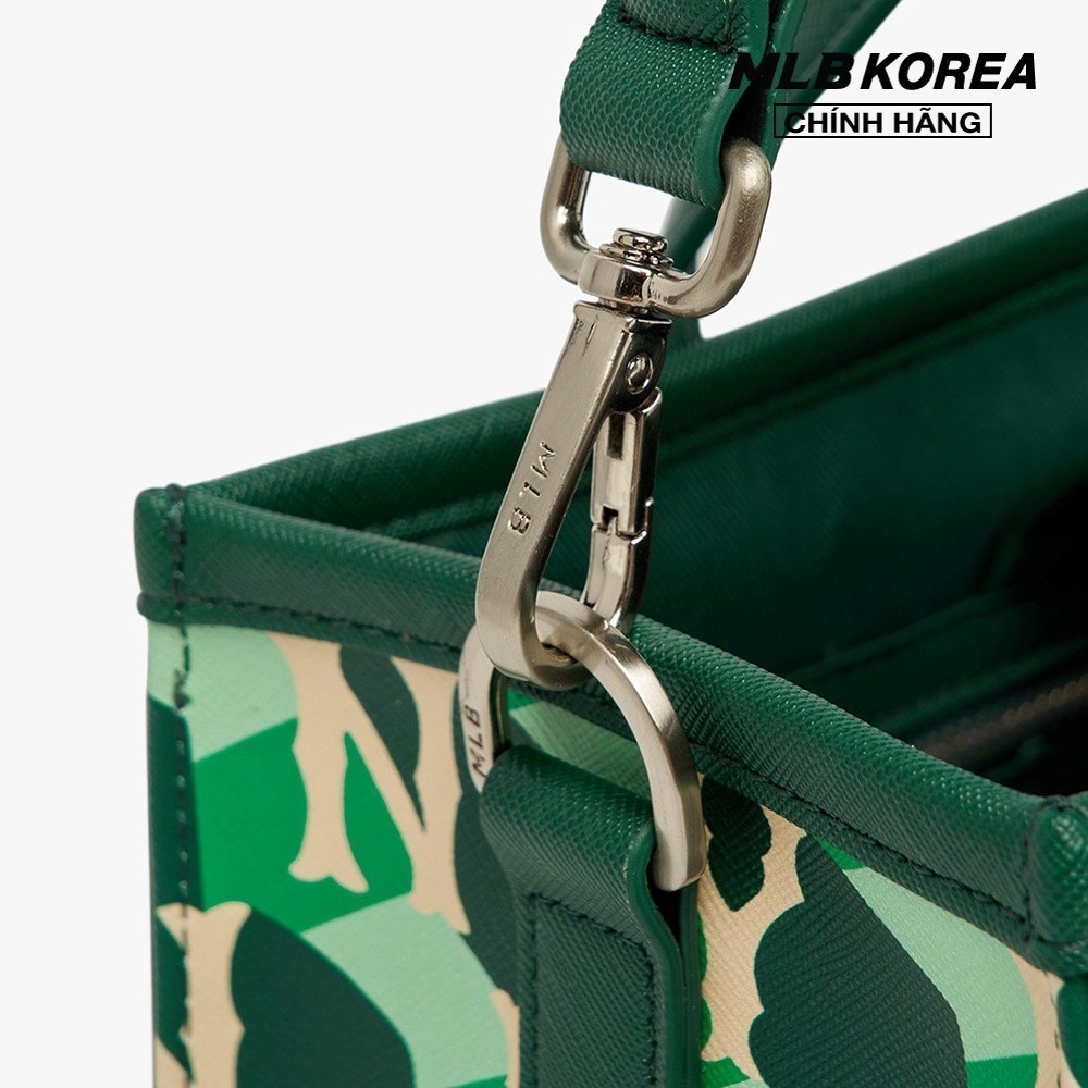 MLB - Túi tote chữ nhật Cube Monogram Small 3AORS022N-50GND