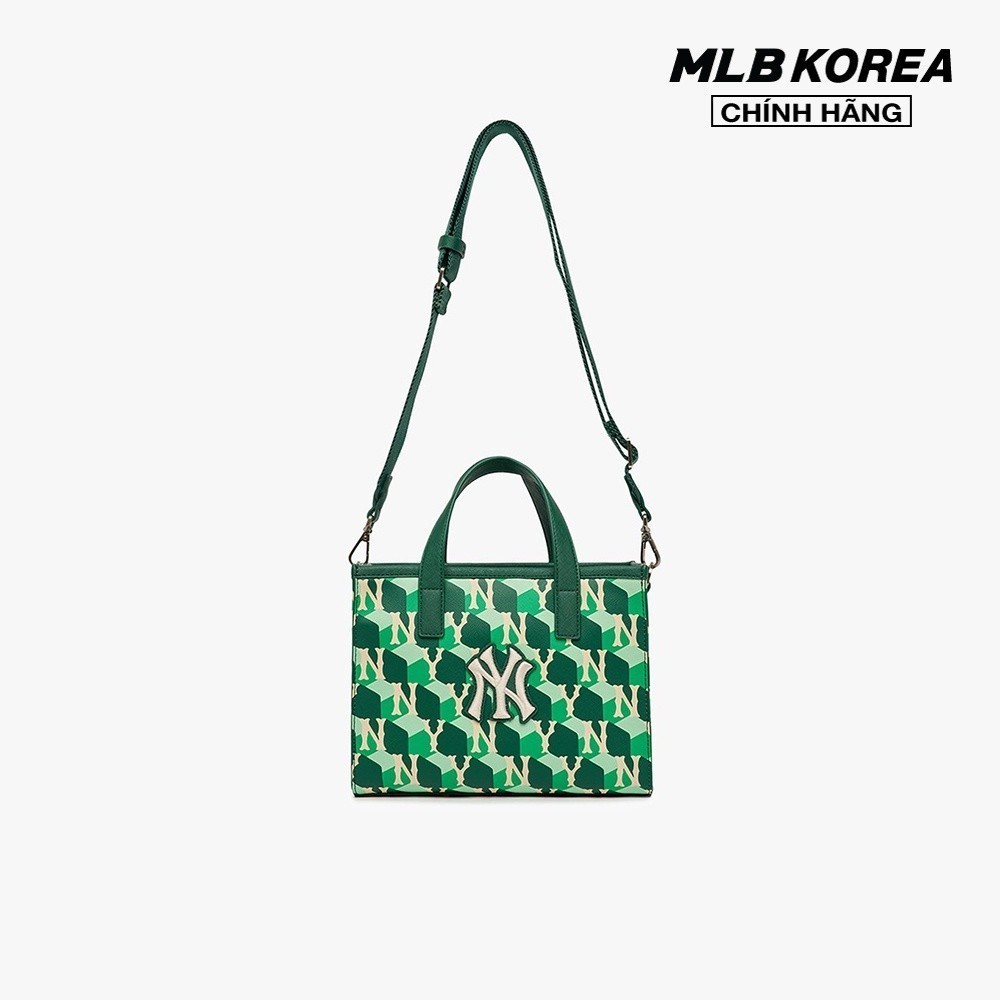 MLB - Túi tote chữ nhật Cube Monogram Small 3AORS022N-50GND