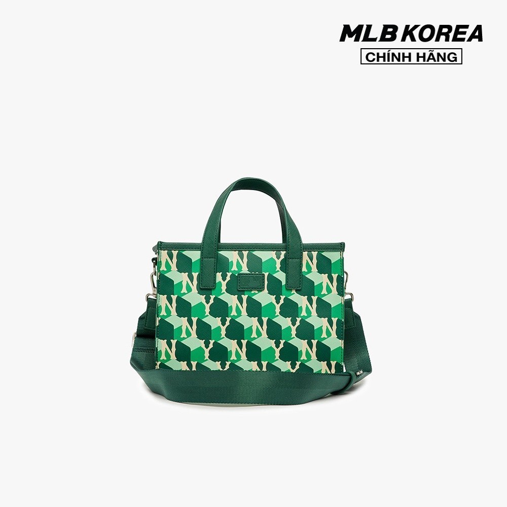 MLB - Túi tote chữ nhật Cube Monogram Small 3AORS022N-50GND