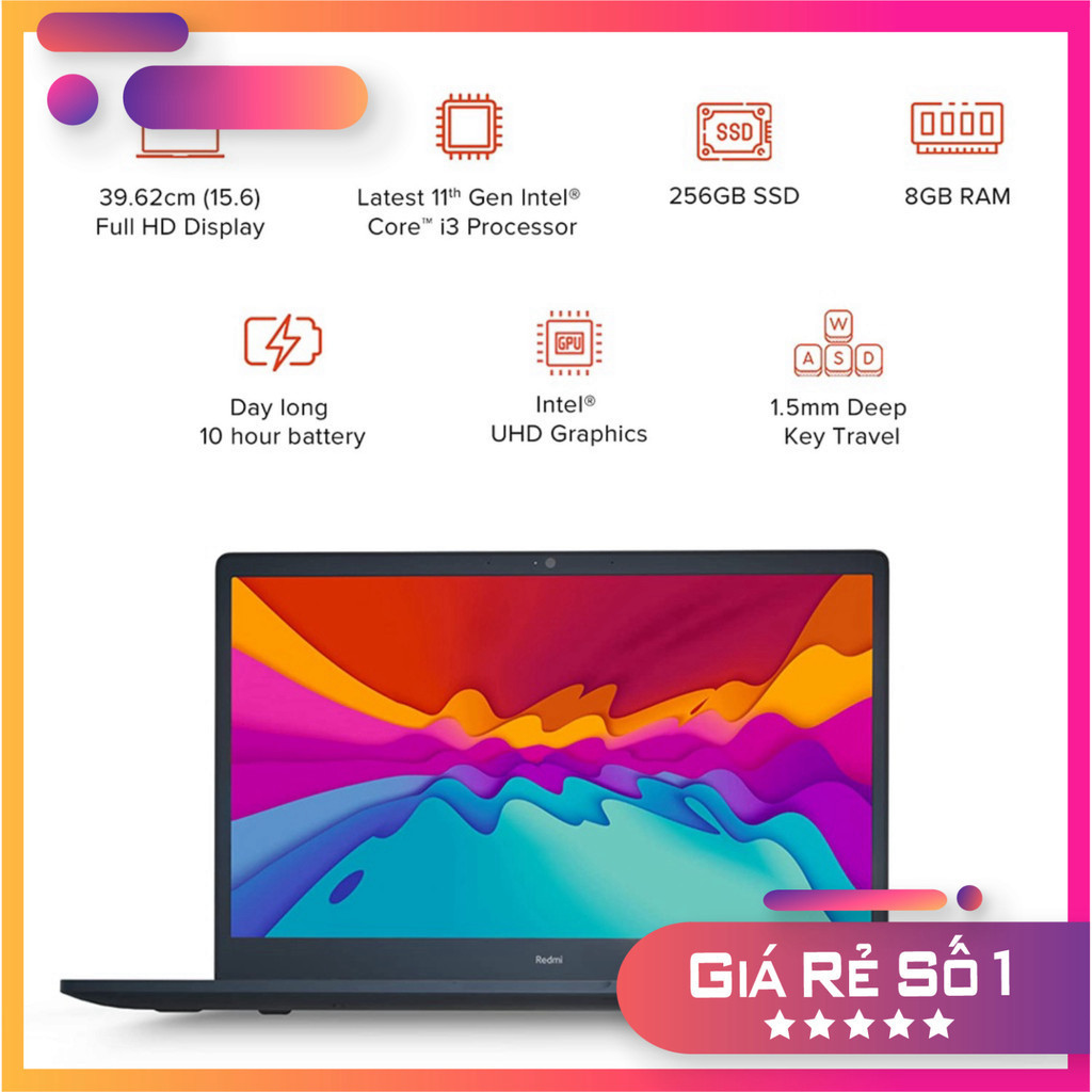 (sale) Laptop Redmibook 15 Xiaomi 15.6'' FHD Core (i3-1115G4/i5-11300H)|8GB RAM|256GB/512GB S