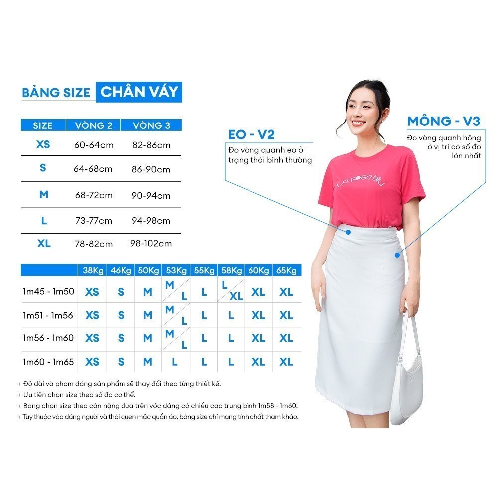 Chân váy công sở nữ dáng ôm xẻ trước thời trang GUMAC VD10050