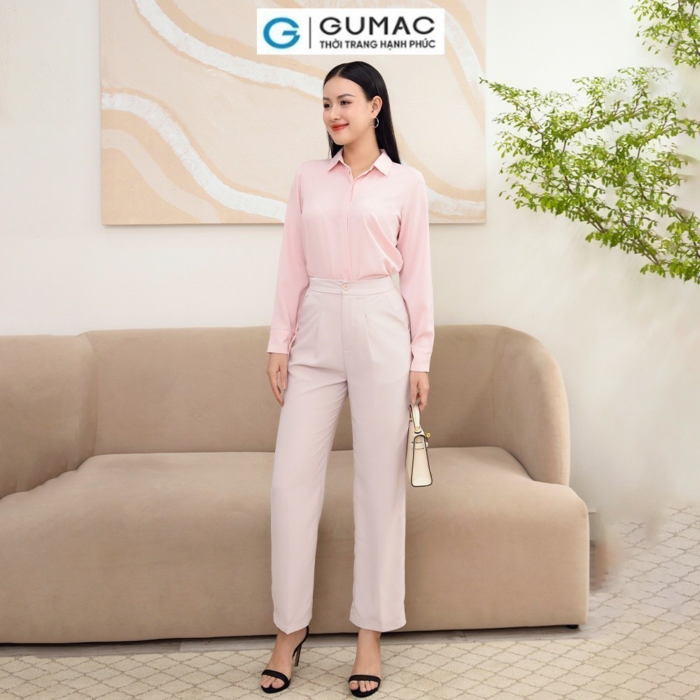 Quần suông túi xéo QD11025 thời trang GUMAC