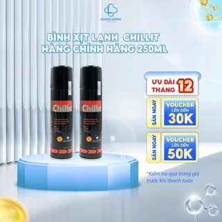 Bình,chai xịt lạnh giảm đau tức thì Chillit 250ml