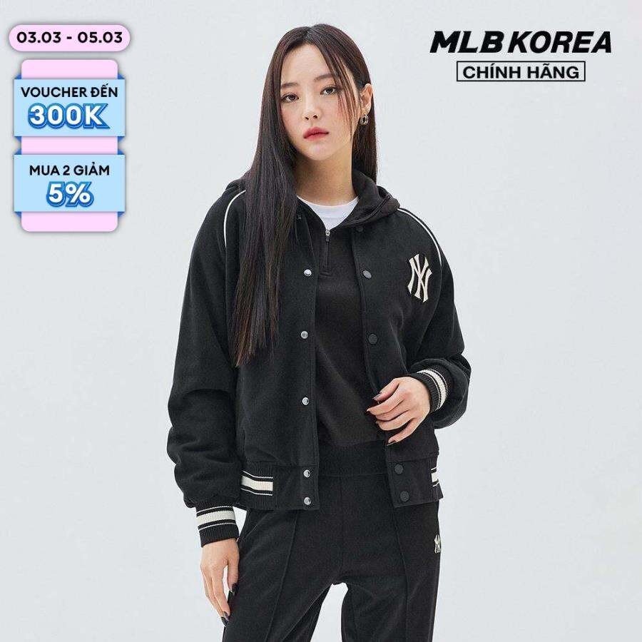 MLB - Áo khoác bóng chày unisex tay dài Jersey Cultive 3AJPV0734-50BKS