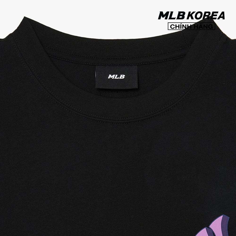 MLB - Áo thun unisex cổ tròn tay ngắn phom suông trẻ trung 3ATSM0234-50BKS