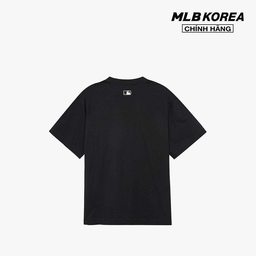 MLB - Áo thun unisex cổ tròn tay ngắn hiện đại 3ATSB0434-50BKS