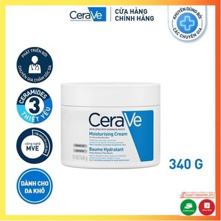 Kem dưỡng ẩm toàn thân Cerave Moisturizing Cream 340g