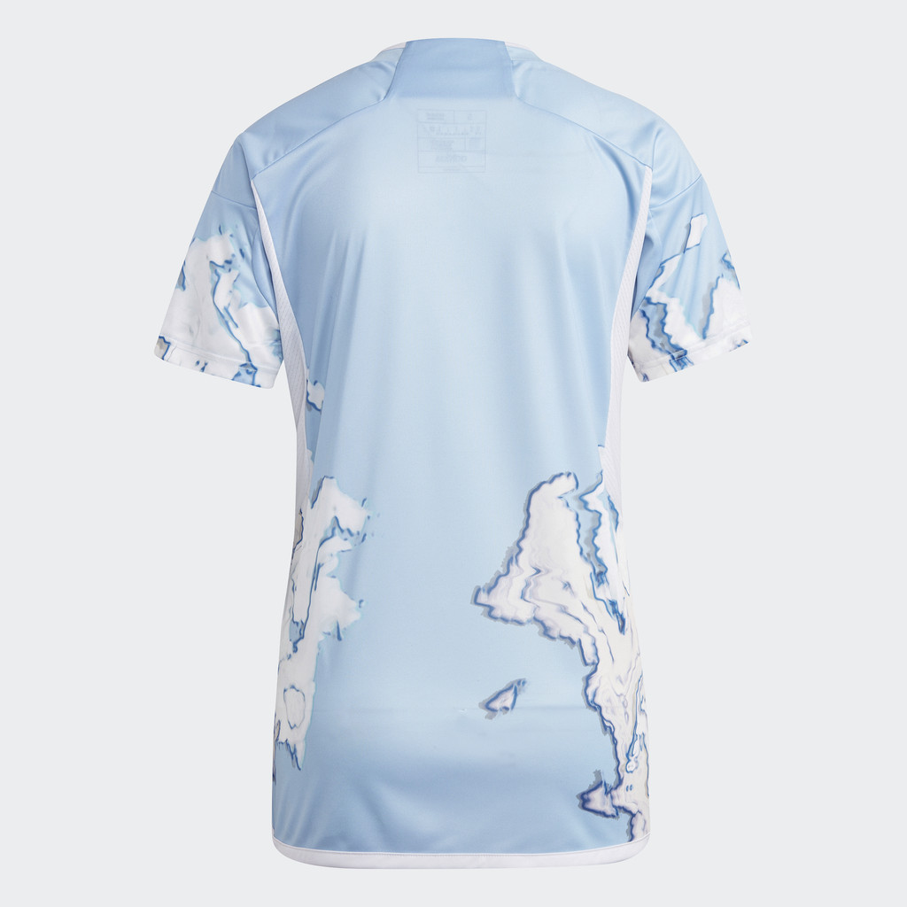 Adidas Bóng đá Áo Đấu Sân Khách Đội Tuyển Bỉ 23 Nữ Màu xanh da trời HS9952