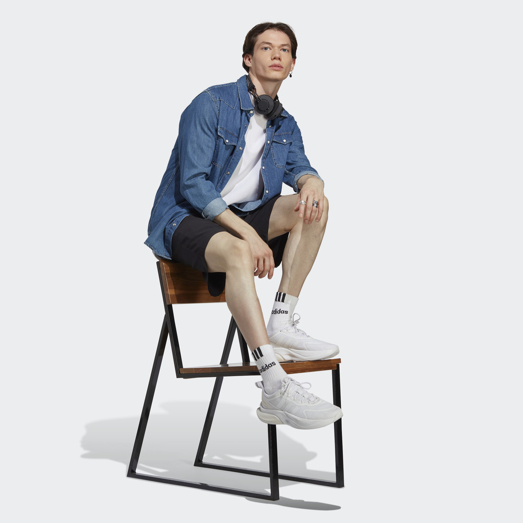 Adidas Phong cách sống Quần Short Logo Nhỏ Chelsea Essentials AEROREADY Nam Đen IC9392