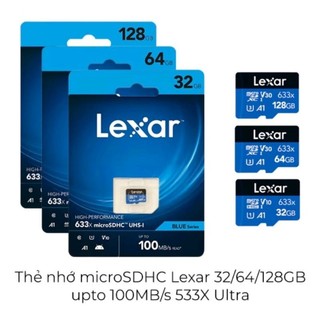 THẺ NHỚ 32G LEXAR, NETAC  TỐC ĐỘ CAO