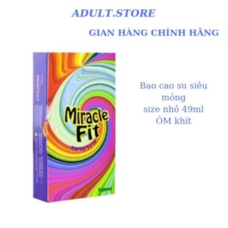 Bao cao su Sagami size nhỏ ôm khít siêu mỏng Miracle Fit
