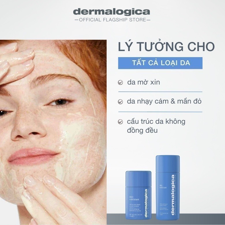 Tẩy tế bào chết Dermalogica Daily Milkfoliant làm dịu & làm sáng mượt tức thì 13g