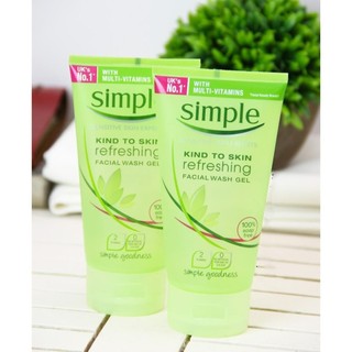 SỮA RỬA MẶT SIMPLE GEL 150ml
