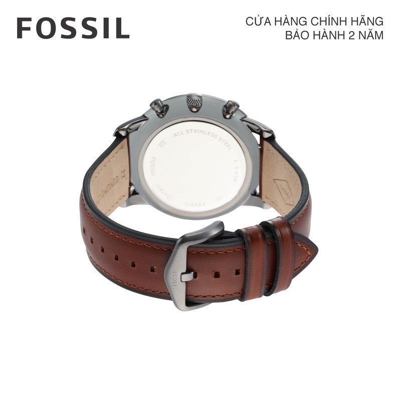 Đồng hồ nam Fossil Neutra FS5512 dây da- nâu