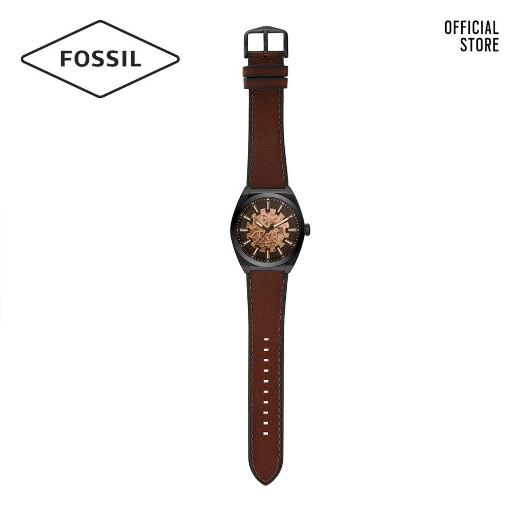 Đồng hồ nam Fossil EVERETT ME3207 dây da - màu nâu