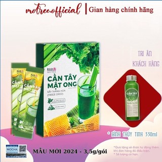 (Mấu mới 3.5g) Cần Tây Mật Ong Motree Giảm Cân Đẹp Da Detox Cơ Thể hộp 14 gói