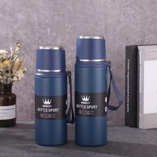   HOT  Bình Giữ Nhiệt  Bottel Sport 1000ml Inox 304  kèm cốc uống nước có lưới lọc trà  Bình Nước Giữ Nhiệt Nóng Lạnh 24 