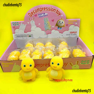Squishy Rồng Vàng xúc cảm Trốn Trong Cái Cốc khủng long thời tiền sử Mặt Cọc Vàng Cam Rồng Ngố không nghe lời co dãn đàn