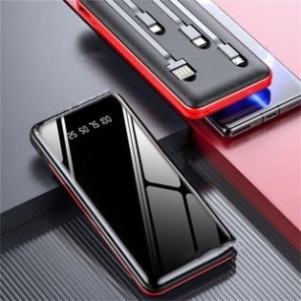 Sạc dự phòng Power Bank 20000mAh phiên bản mới dung tích lớn chất lượng,cục pin dự phòng tích hợp nhiều cổng tiện lợi HO