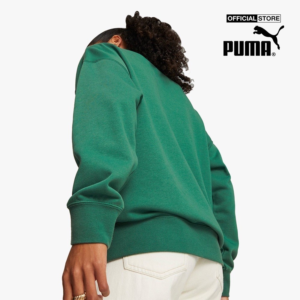 PUMA - Áo sweatshirt nữ tay dài Team 538381-37