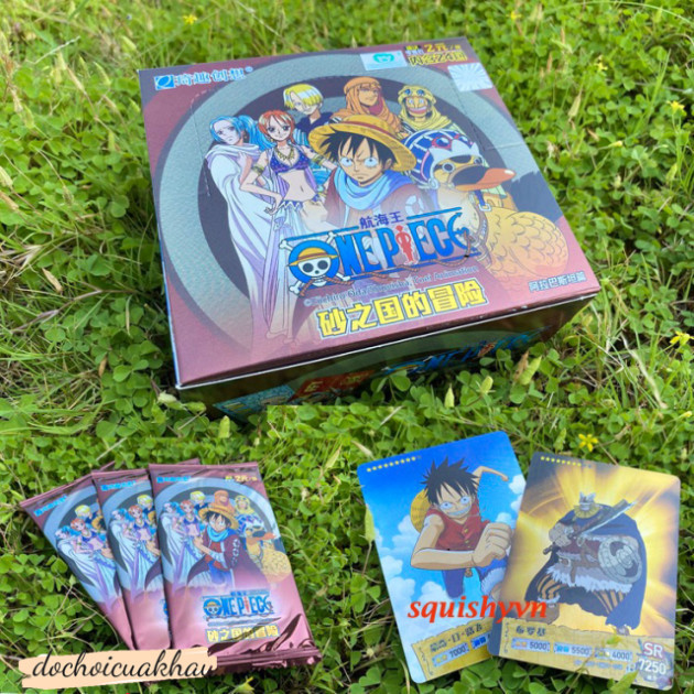 Full box bộ thẻ bài One Piece 36 Pack - 1 pack 5 thẻ - Thẻ Anime