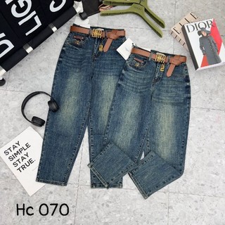 Quần baggy kèm đai qccc hàng sẵn