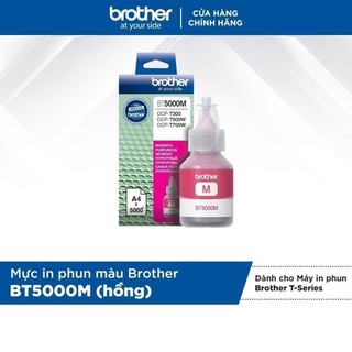 Mực in phun màu Brother BT5000M (hồng) cho máy in phun dòng T-series