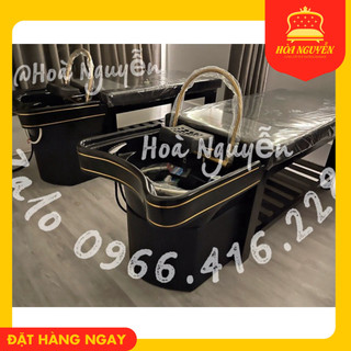 Giường gội đầu dưỡng sinh bồn sứ