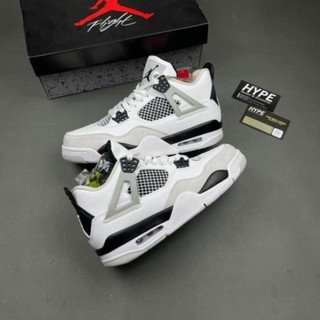 Giày bóng rổ Jordan 4 Military Black (JD4 trắng đen) - | High Quality