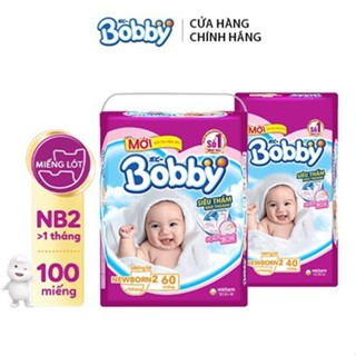 Miếng Lót Bobby Fresh Newborn 2 - 40 miếng 60 miếng