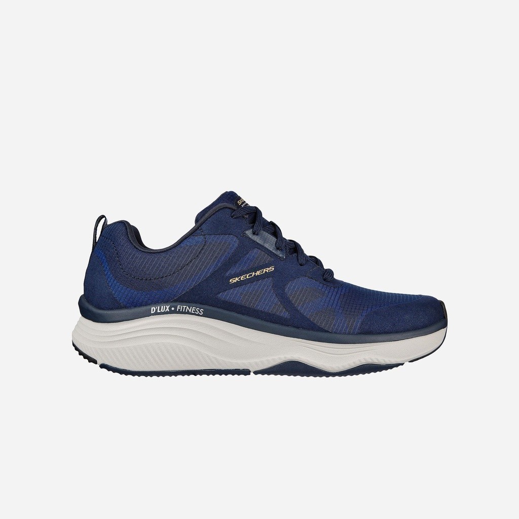 Giày sneaker nam Skechers D'Lux Fitness - 232357-NVBL