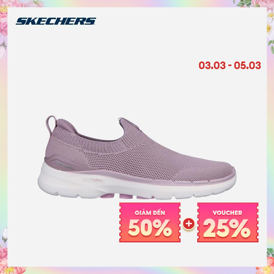 Giày thể thao nữ Skechers Go Walk 6 - 124530-MVE