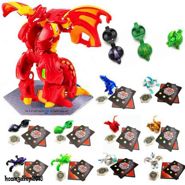 Đồ chơi Bakugan-Set quy mô Các anh hùng Trong Phjm Bakugan Dragonoid