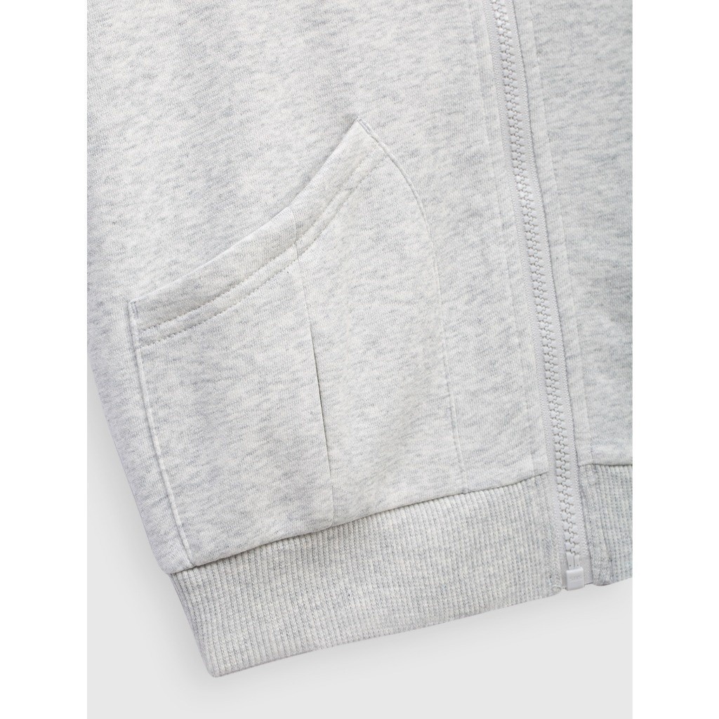 Áo khoác nỉ bé trai CANIFA có mũi dài tay khóa kéo 2OT23W013