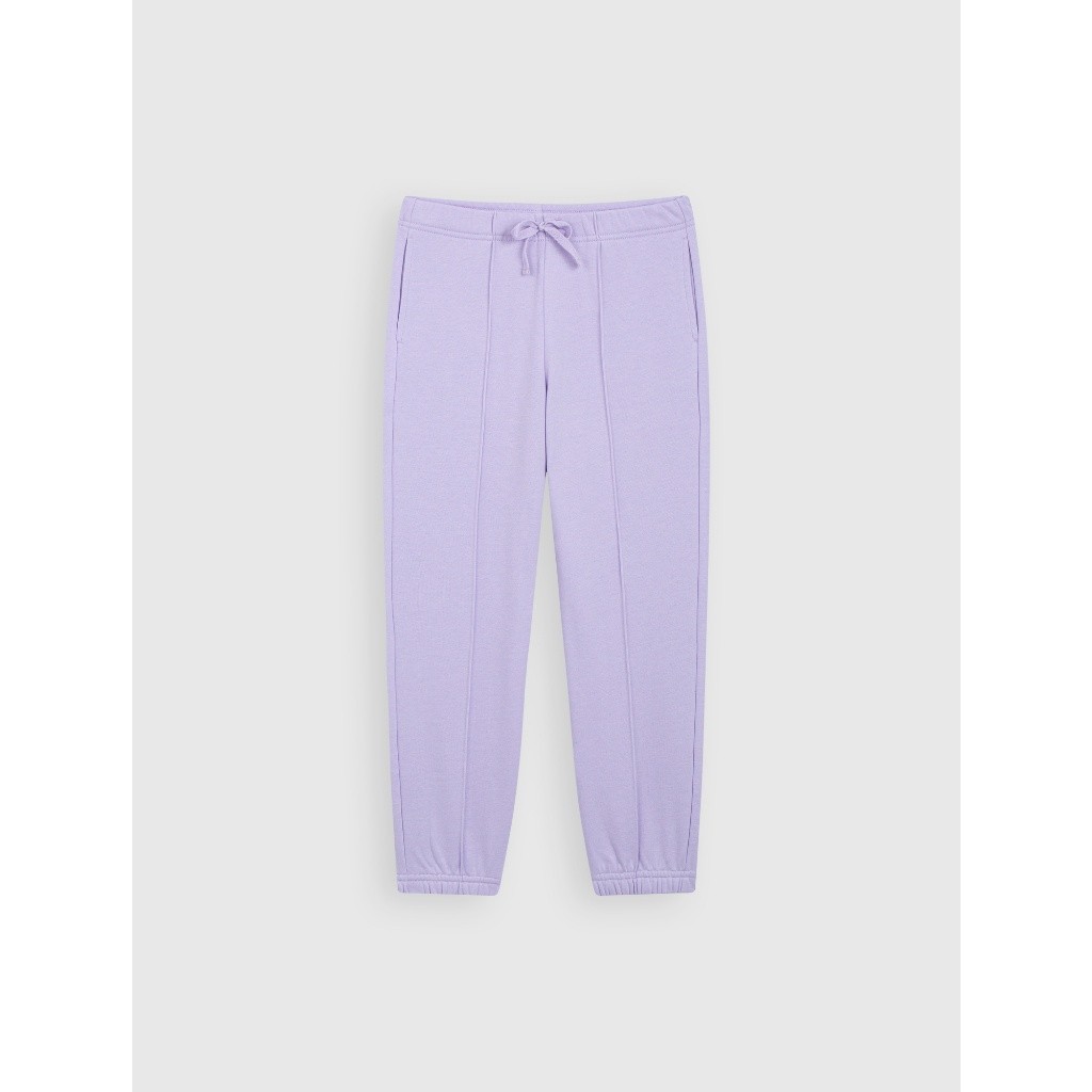 Quần nỉ bé gái CANIFA dáng suông cạp chun luồn dây 1BP22W011