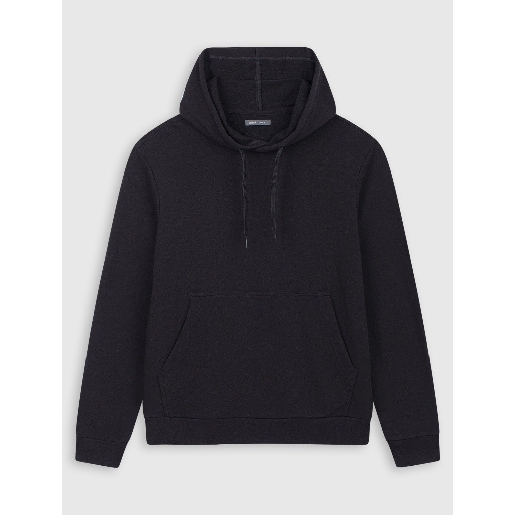 Áo nỉ nam có mũ túi ốp bụng dáng suông - 8TW22W021