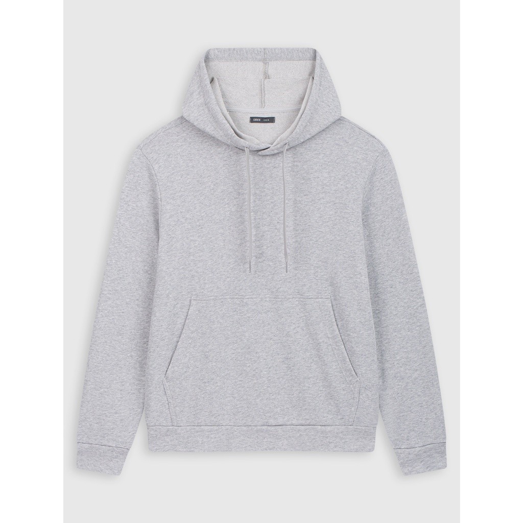 Áo nỉ nam có mũ túi ốp bụng dáng suông - 8TW22W021