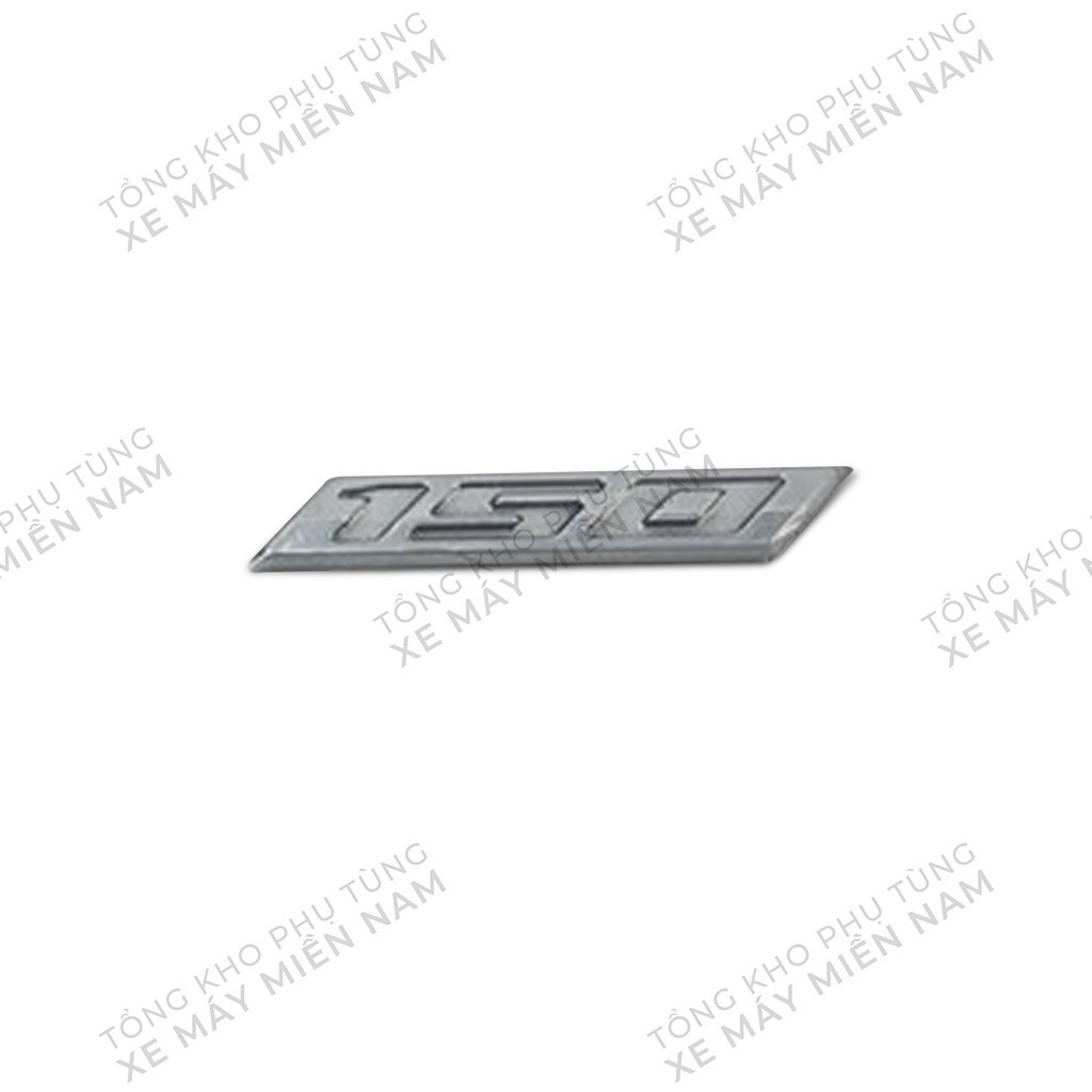 Tem số 150 nổi màu xi xe Vario đời 2018 - nay