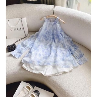 SET ÁO XANH KHOÉT VAI + SHORT