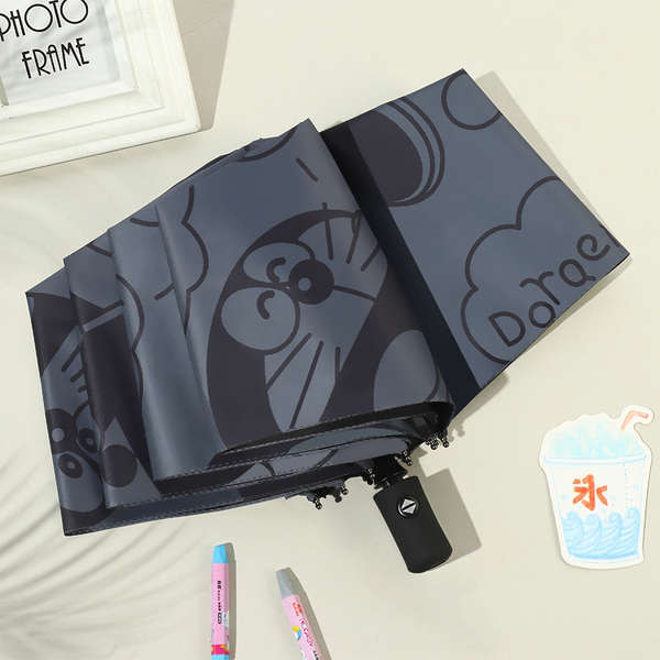 Mani Umbrella Anime Hoạt Hình Cổ Điển Gấp Mưa Hoặc Mưa Ô Tự Động Che Nắng Ô Nữ Tia Cực Tím