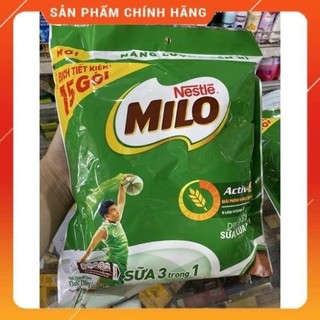 Thức Uống Lúa Mạch Milo Sữa 3in1 Bịch 15 Gói 22g (330g)